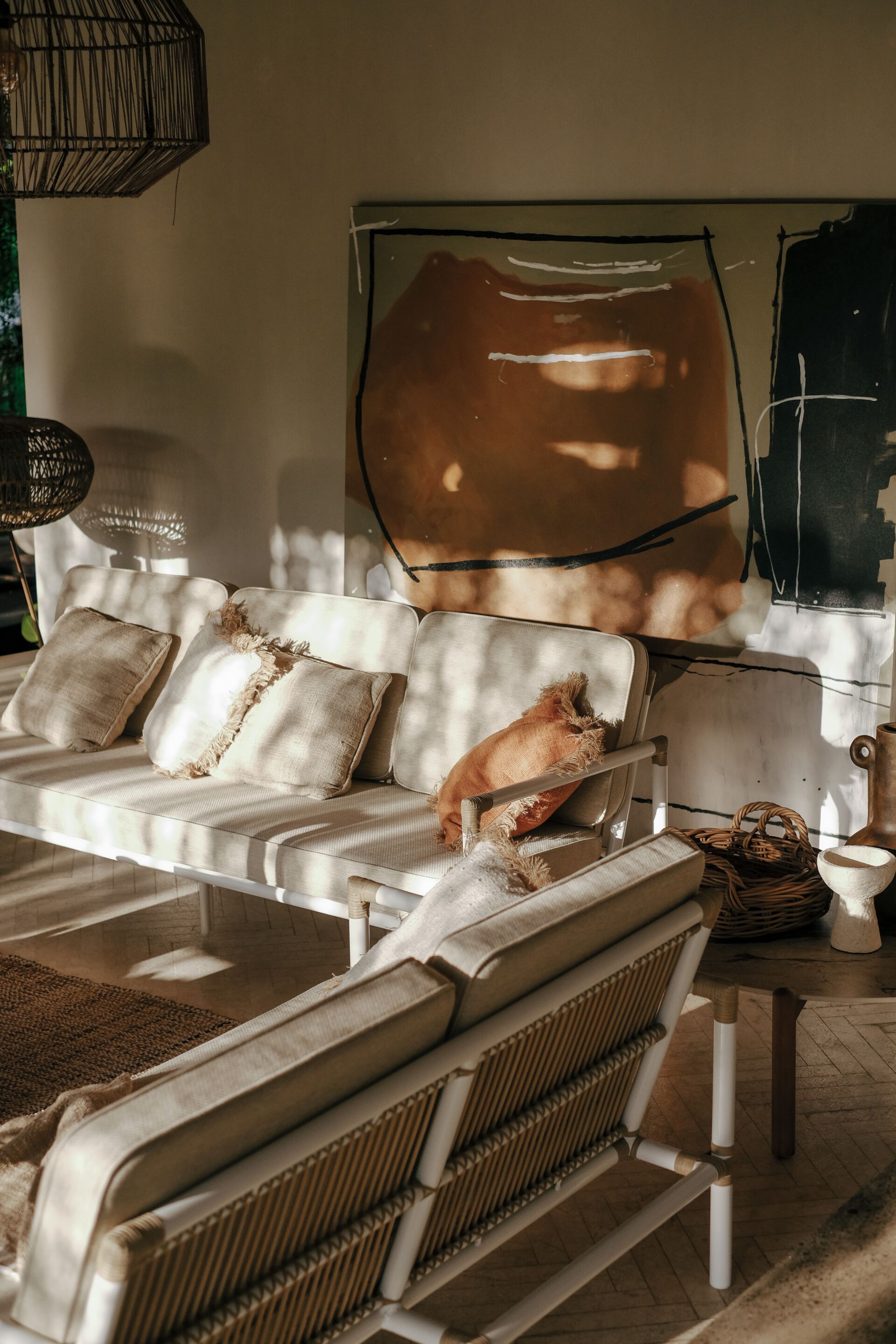 3-местный тканевый садовый диван cbdesign Nusa ARCH-00060942 - Вид №3