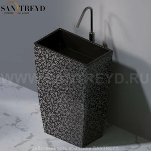 L110401 Напольная раковина стоящая прямоугольная A. e T. Italia Tower