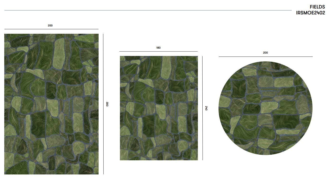 Узорный ковер Inkiostro Bianco Travelogue ARCH-00090686 - Вид №8