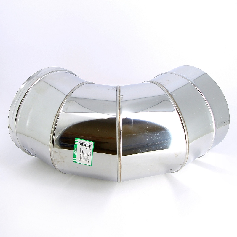 Колено угол 90" Ferrum Ф200 (430/0,5мм) FM062001F - Вид №2