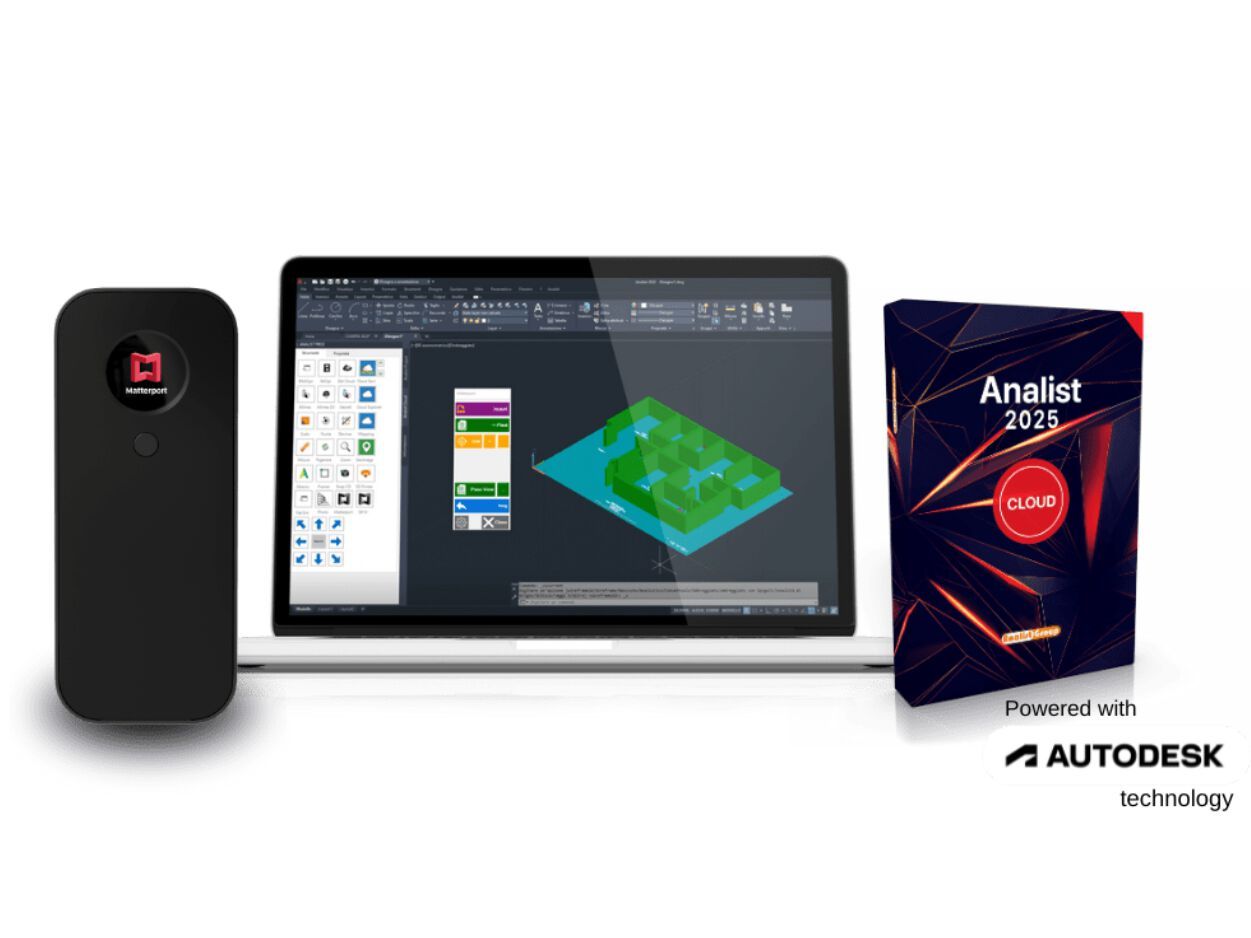 Аксессуар и программное обеспечение для архитектурного рельефа Analist Group MATTERPORT PRO3 ARCH-00103147
