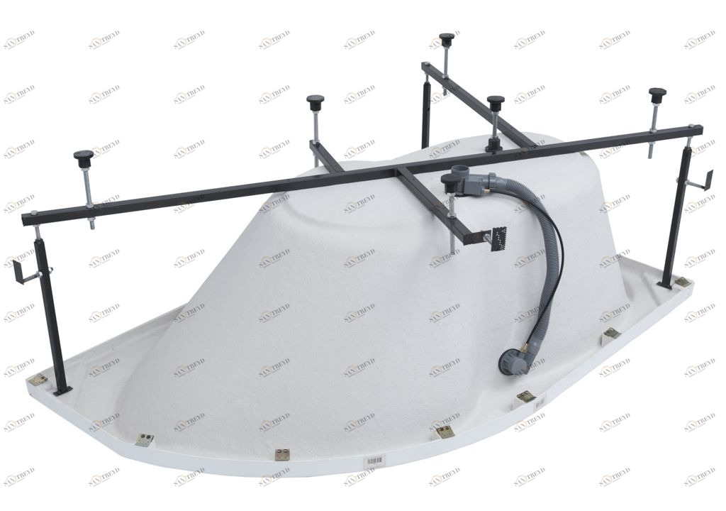 Каркас сварной для акриловой ванны Aquanet Allento 170x100 L 00196322