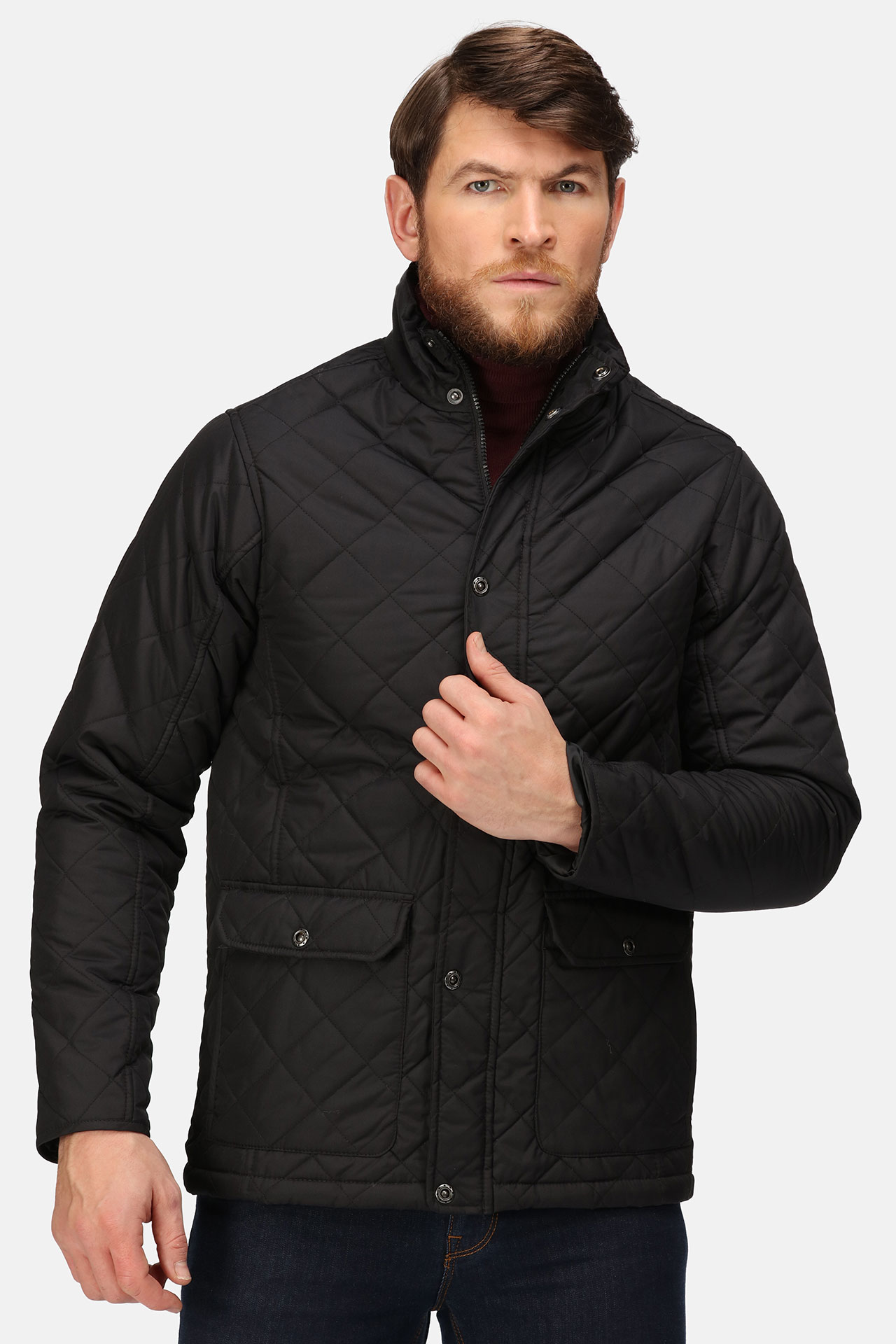 5042265 Куртка РЕГАТТА ПРОФЕШИОНАЛ ТАЙЛЕР утепленная черная  Демисезонная одежда размер S (44-46) Спецодежда  - Вид №1