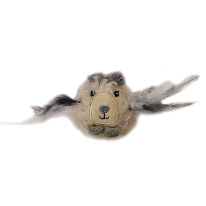 ПР0049402 Игрушка для кошек Arctic Dream Медвежонок с перьями CHOMPER 