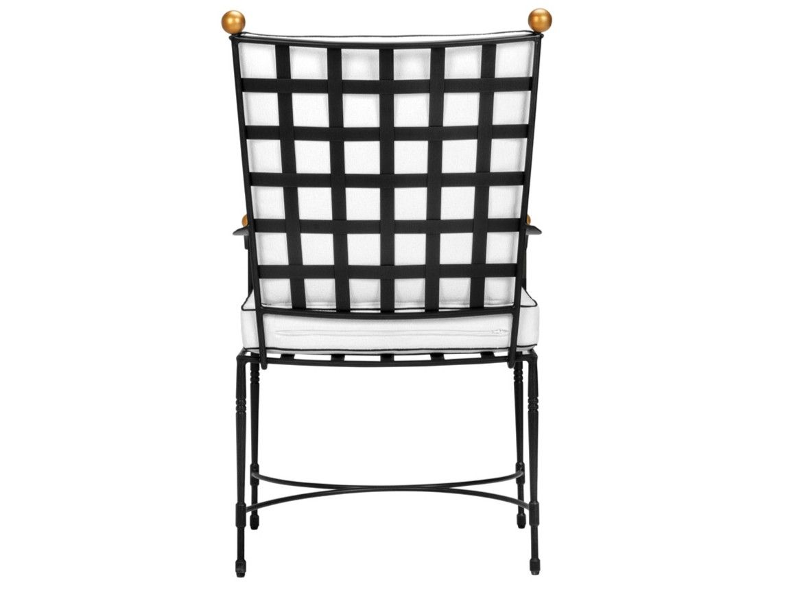 Садовый стул из нержавеющей стали с подлокотниками JANUS et Cie ARCH-00124538 - Вид №8