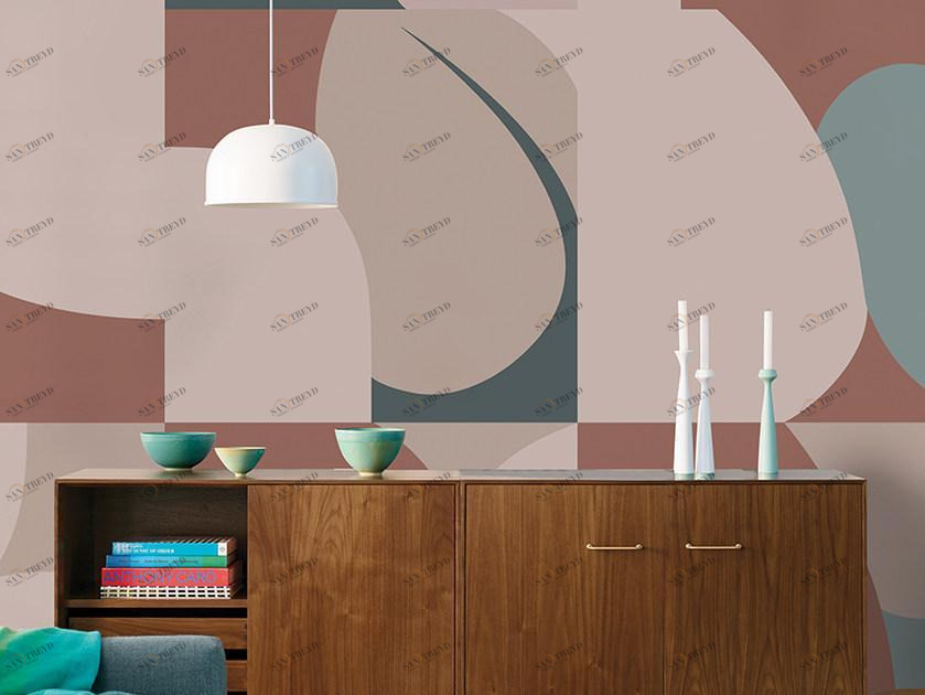 Inkiostro Bianco Геометрические панорамные обои из стеклопластика эк декор Collection 2016/2017 sun-id-1414013