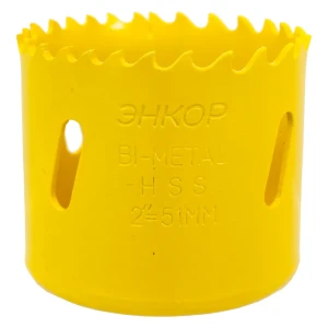 Коронка для металла Энкор Bi-Metall, D51 мм