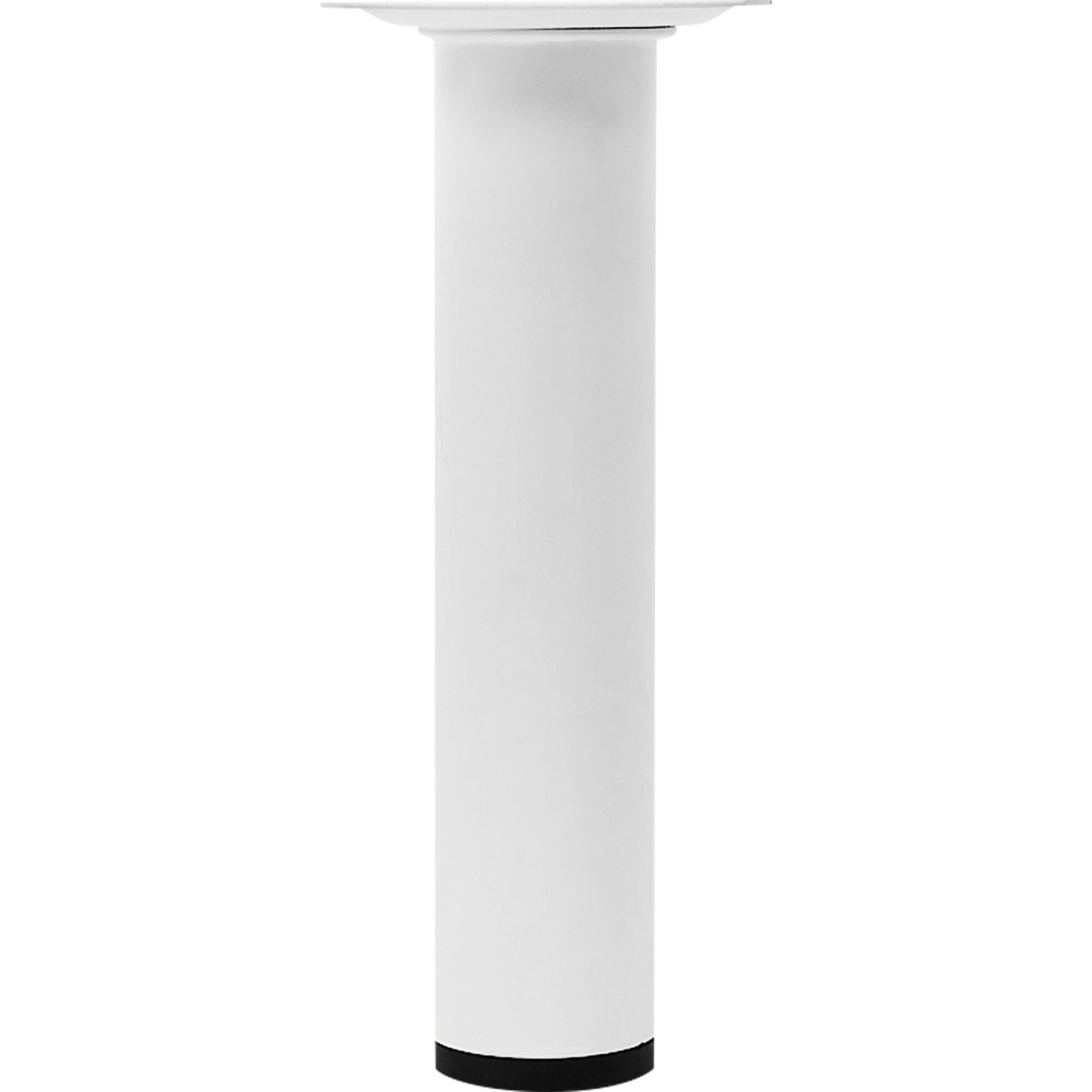 82732516 Ножка круглая 150х30 мм, сталь, цвет белый Santreyd  - Вид №2