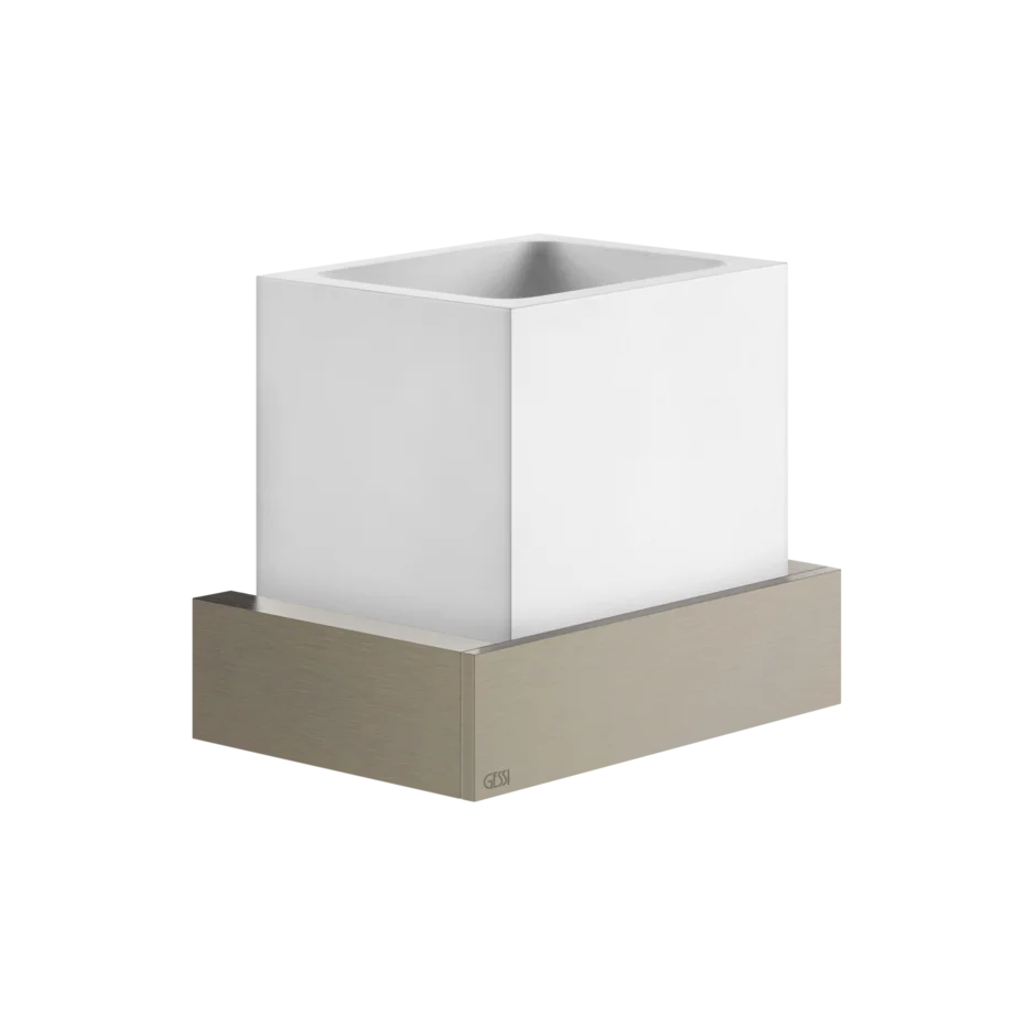 Держатель стакана 20807 149 Gessi Inverso МАТОВЫЙ НИКЕЛЬ FINOX 20807149