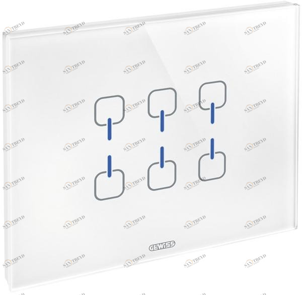 GEWISS Стеклянная отделочная пластина Serie civili sun-id-1489361