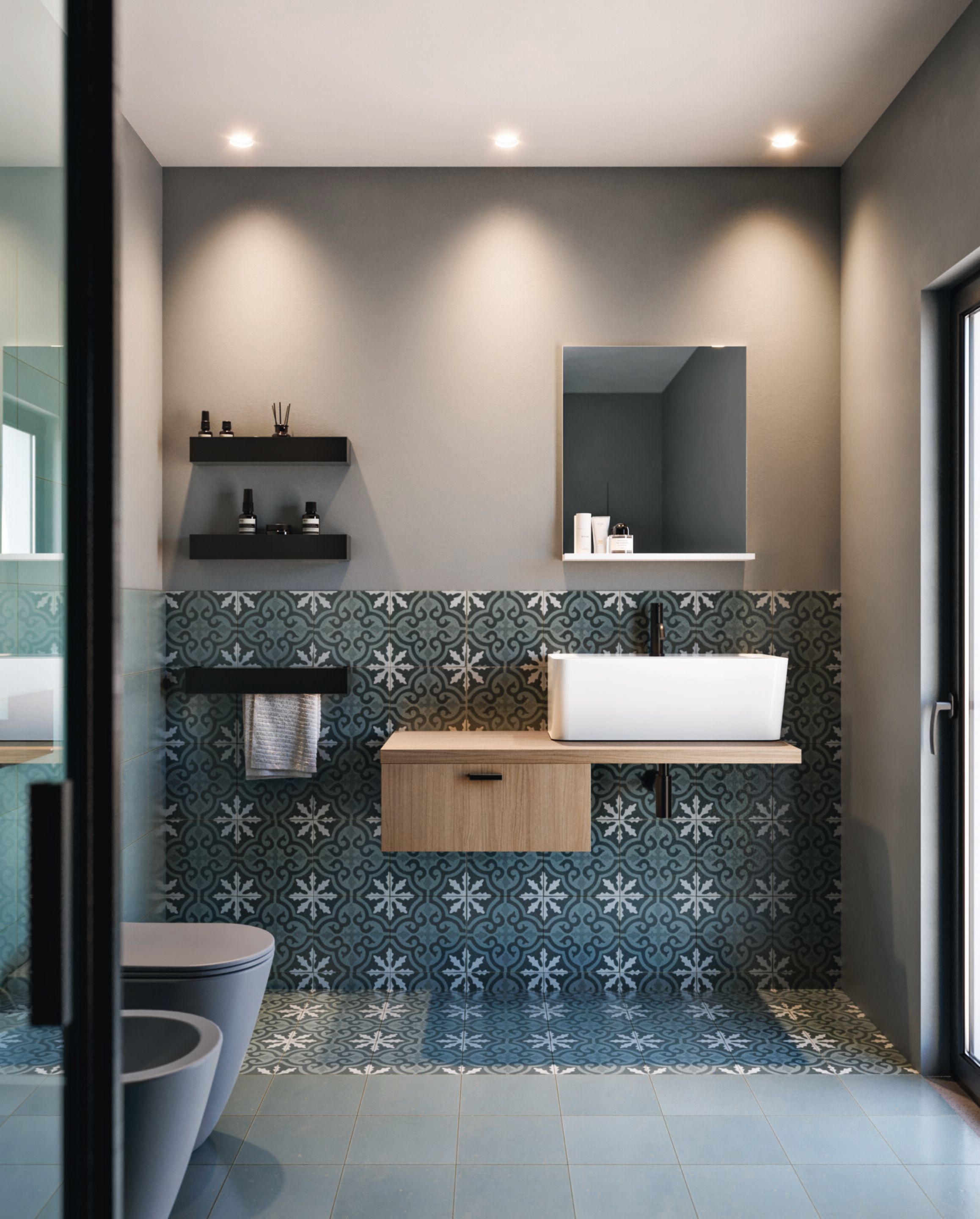 Керамическая прямоугольная подвесная раковина COLAVENE Wynn ARCH-00025369 - Вид №7