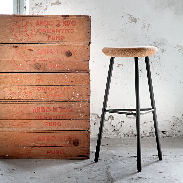 Барный стул PICK-M-SGA DOMITALIA PICK.R.A00.RUSU 