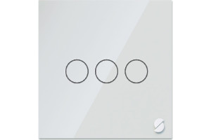 18818400 Умный трехклавишный выключатель белый Powerlight-WS3W 00-00003047 SIBLING