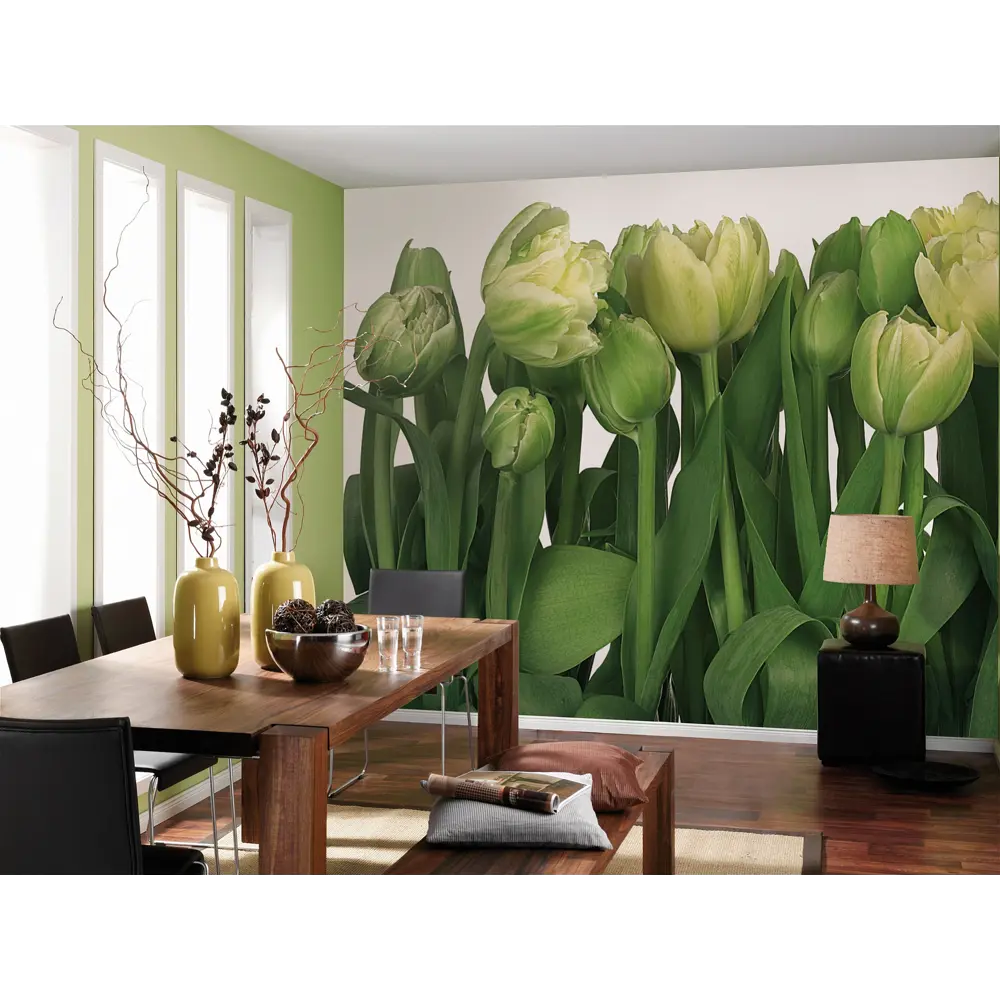 Фотообои бумажные, 368х254 см, KOMAR Тюльпаны Tulips STLM-2009520 - Вид №2