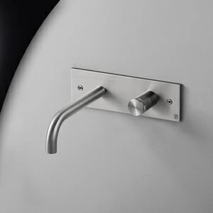 Смеситель для раковины HIRO HIR21S серебристый матовый