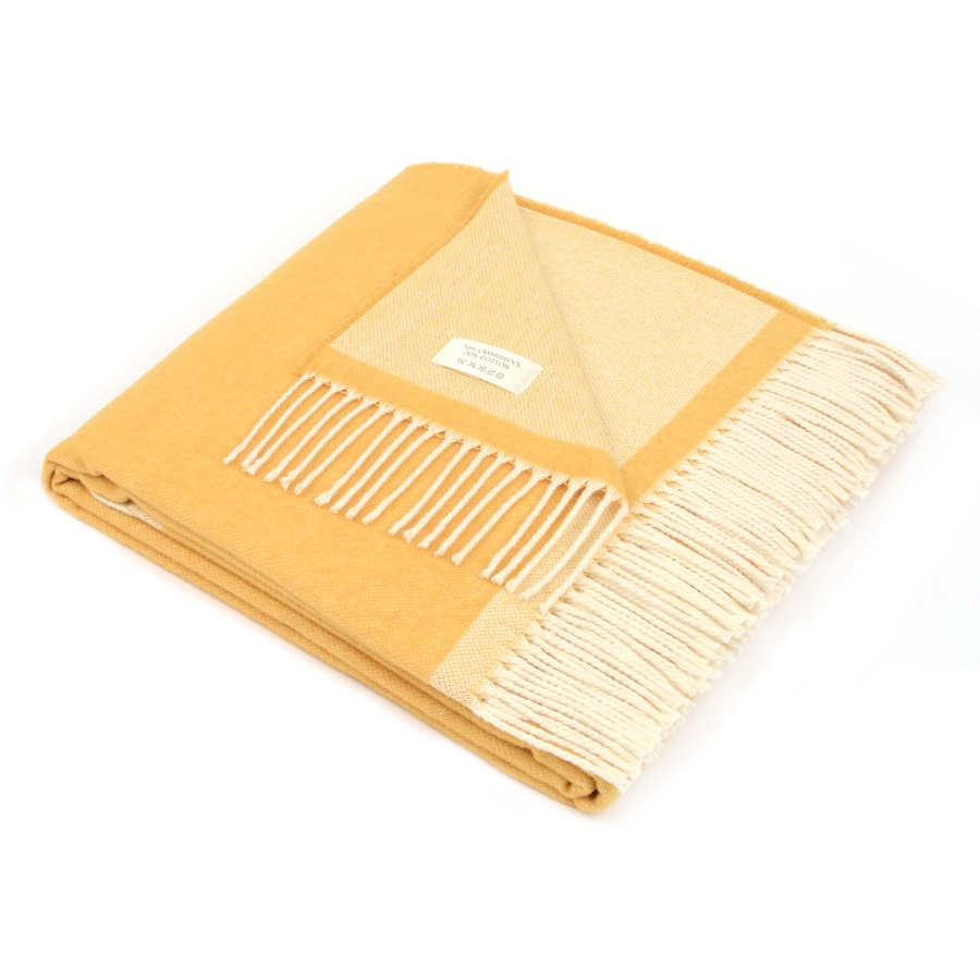 Плед Morfeo, 130х180 см, желтый MARZOTTO MORFEO7000 - Вид №2