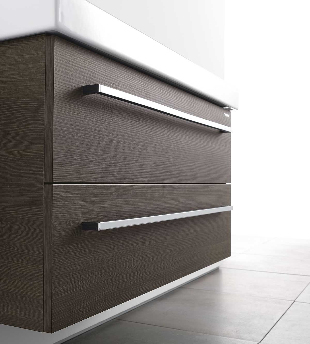 FUSION 4 Комплект мебели cm 60+105+60 Berloni Bagno 43276 - Вид №4