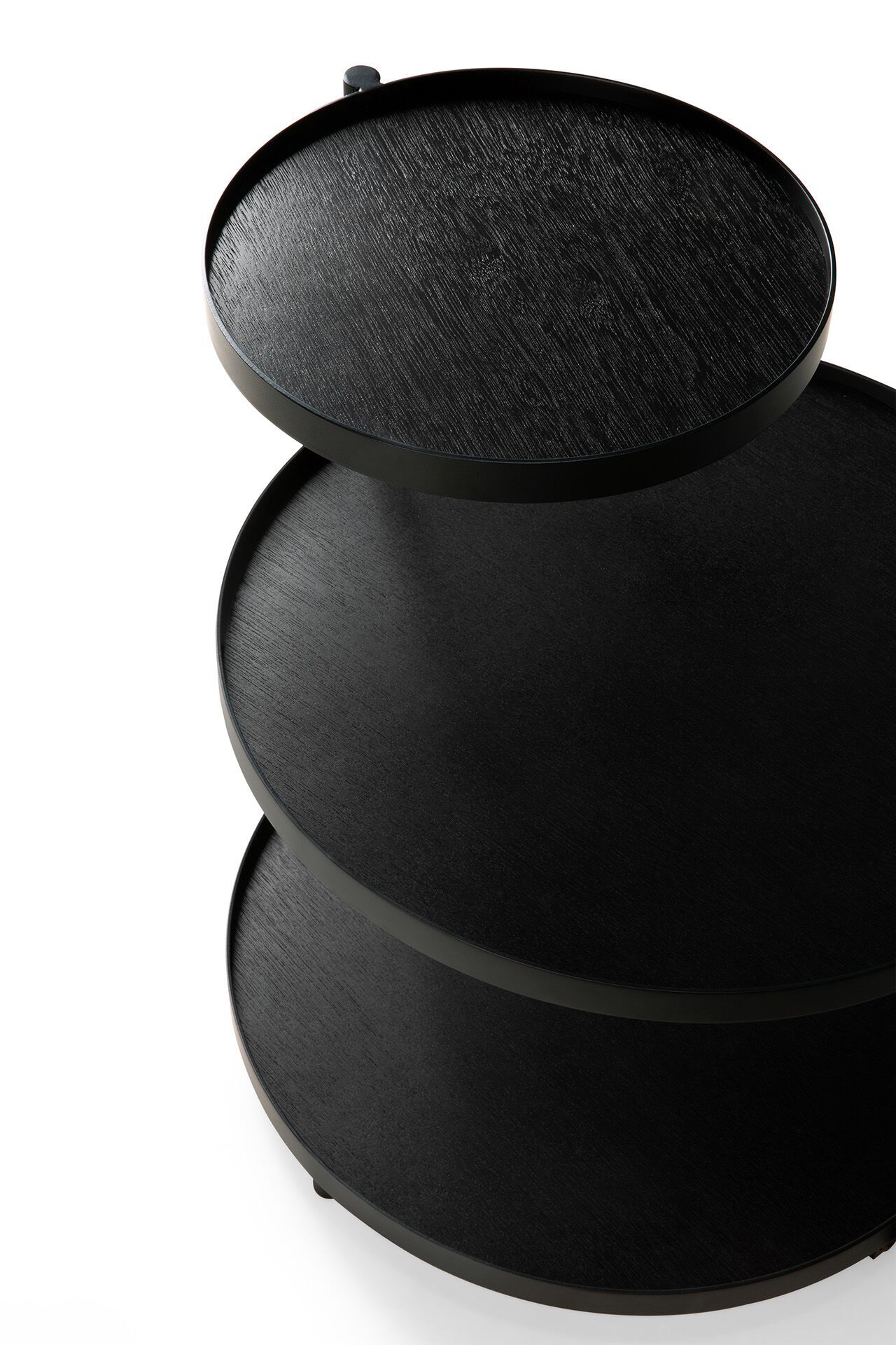 Окрашенный металлический круглый журнальный столик Ethnicraft SWIVEL TRAY ARCH-00066825 - Вид №2