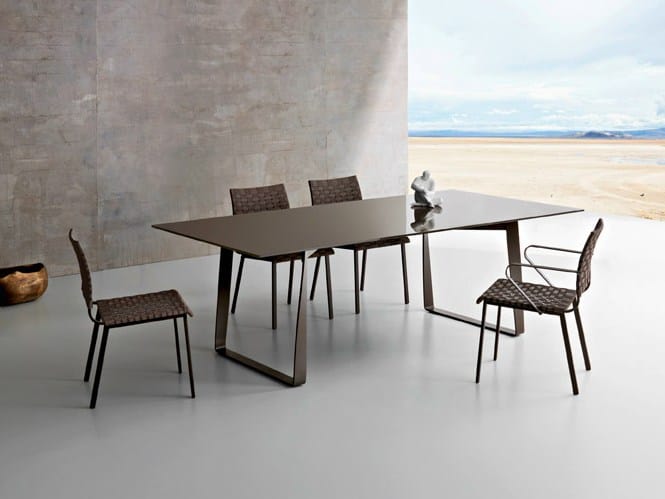 Прямоугольный садовый стол HPL Roberti Hamptons Graphics ARCH-00040926 - Вид №1