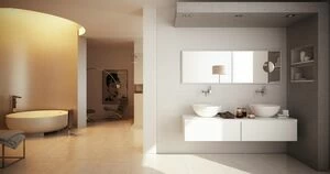 Dimasi Тумба подвесная с 2 ящиками Emotion 2 белая