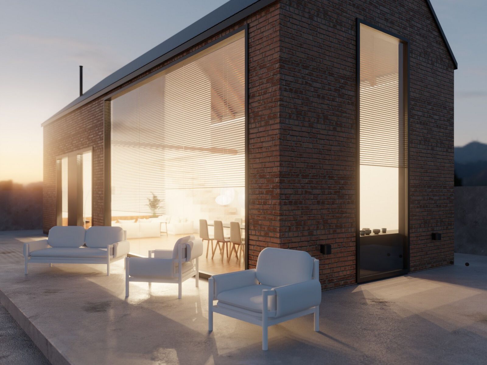 2-местный садовый диван с подлокотниками Joyf Tropic ARCH-00145314 - Вид №3