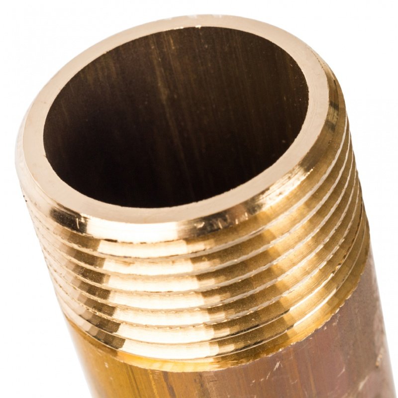 Сгон НН 3/4" 150 мм латунь STOUT SFT0032034150 - Вид №1