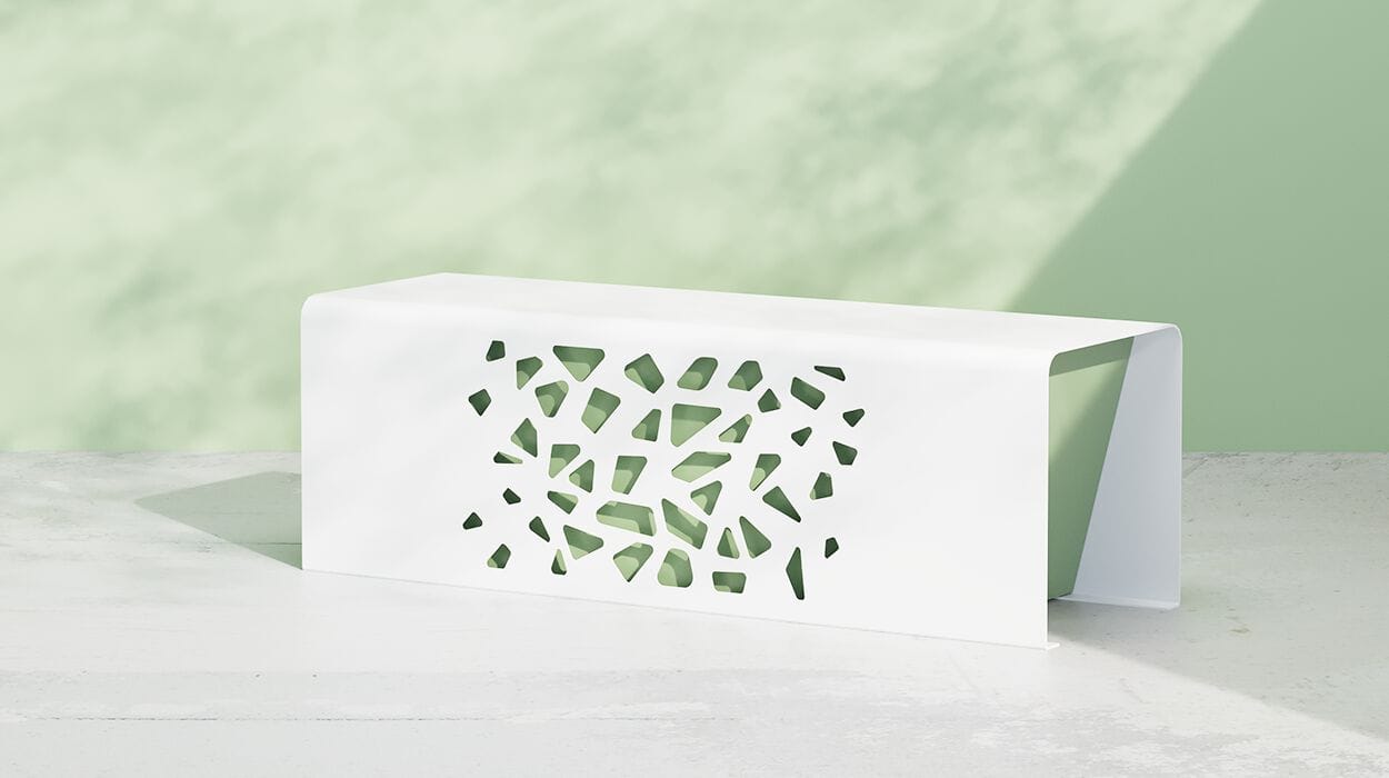 Оцинкованная стальная скамья без спинки DIMCAR Komete ARCH-00022663 - Вид №1