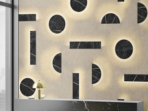 Геометрические тематические обои, экологически чистые