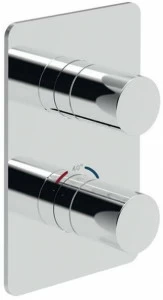 Rubinetteria Giulini Смеситель для душа встраиваемый термостатический с тарелкой Ego F8277