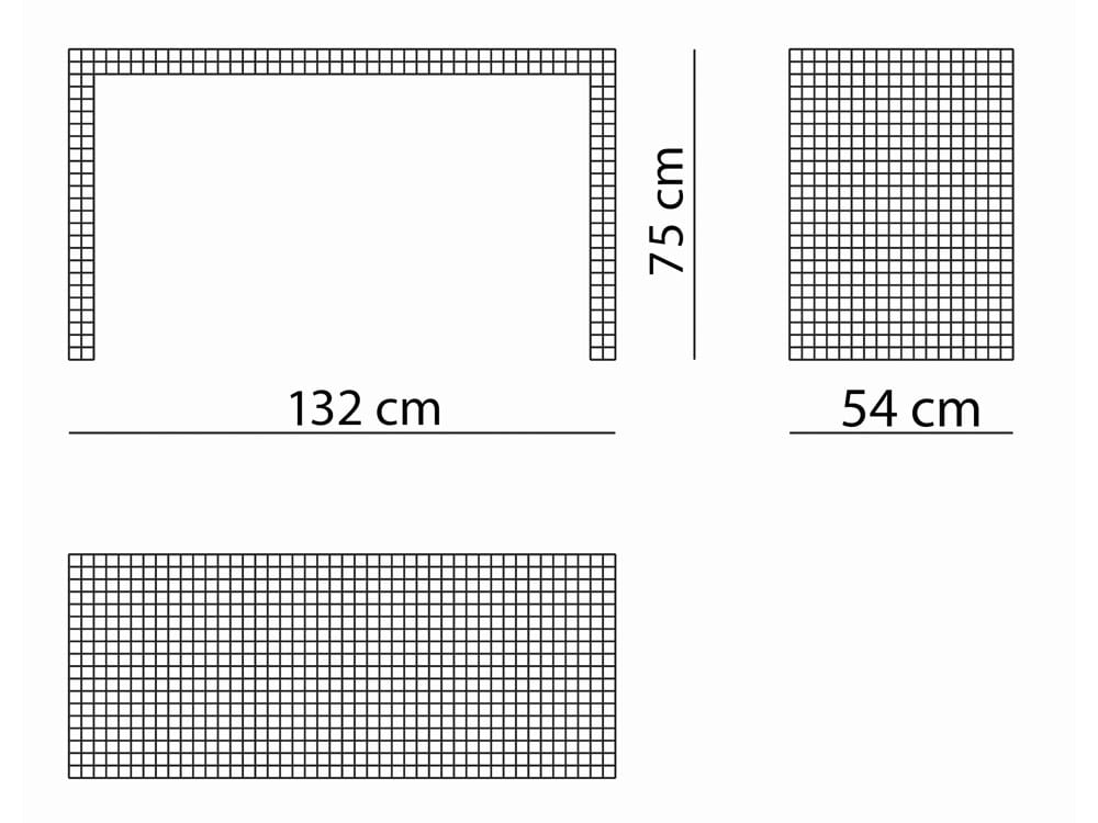 Консольный стол / письменный стол в тамбурато Zanotta Quaderna ARCH-00099800 - Вид №10