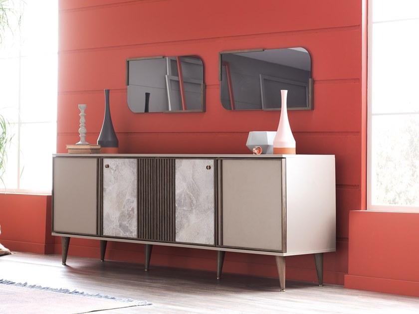 Enza Home Буфет из лакированной древесины с распашными дверцами Praga sun-id-1365724 - Вид №1