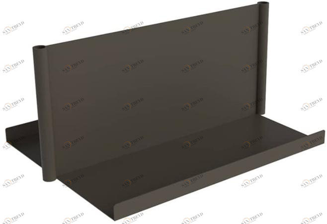 iSimar Полка из оцинкованной стали с порошковым покрытием Esther & tonin Isi 7217 