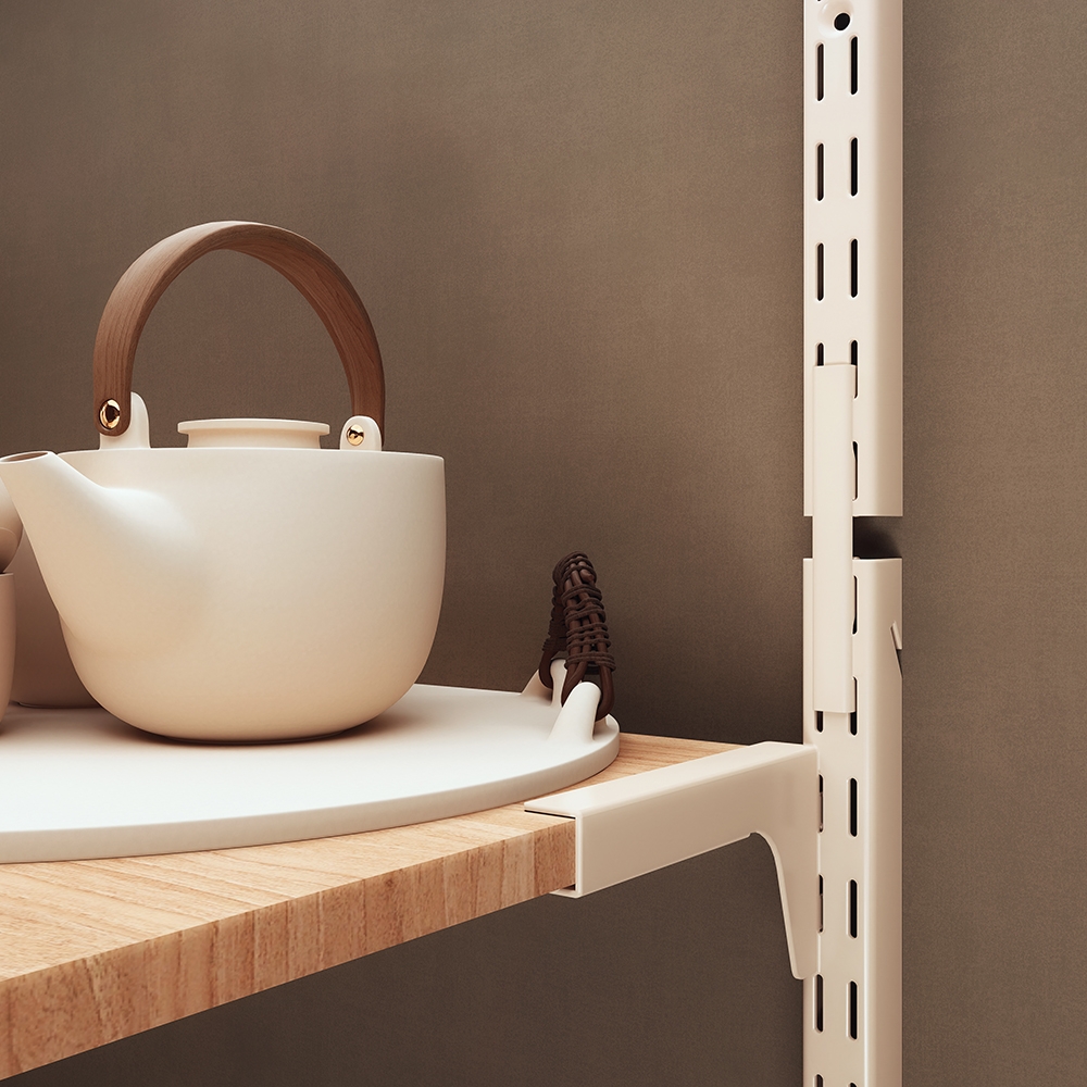 Соединители для стойки , 113х13х12 мм, магнолия, 2 шт LJPS0564 Public Steel Россия  - Вид №1