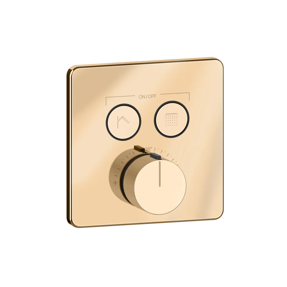 Смеситель для душа 38718 735 Gessi Hi-fi ТЕПЛАЯ БРОНЗА PVD 38718735