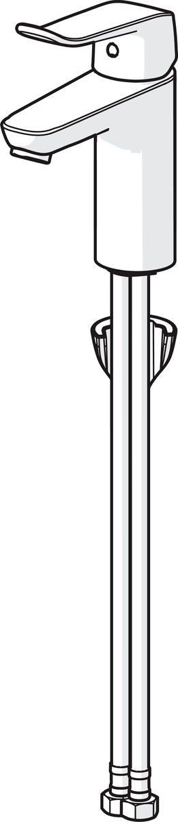 Oras 5711F Смеситель для умывальника 5711F Care Хром  - Вид №2