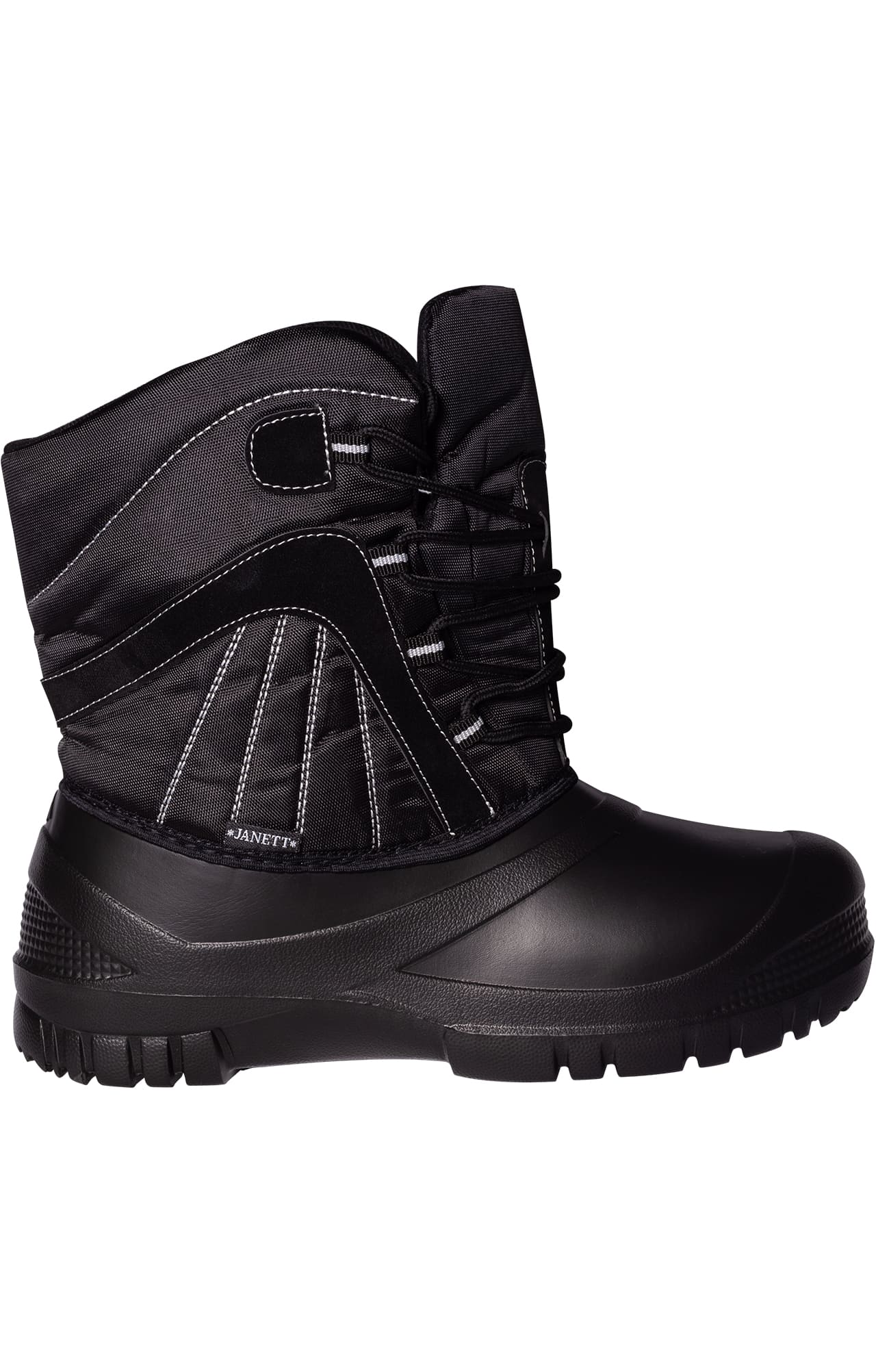 64388 Ботинки ЭВА "Люкс" черные утепленные  Зимняя обувь  размер 42/43 Спецодежда  - Вид №1