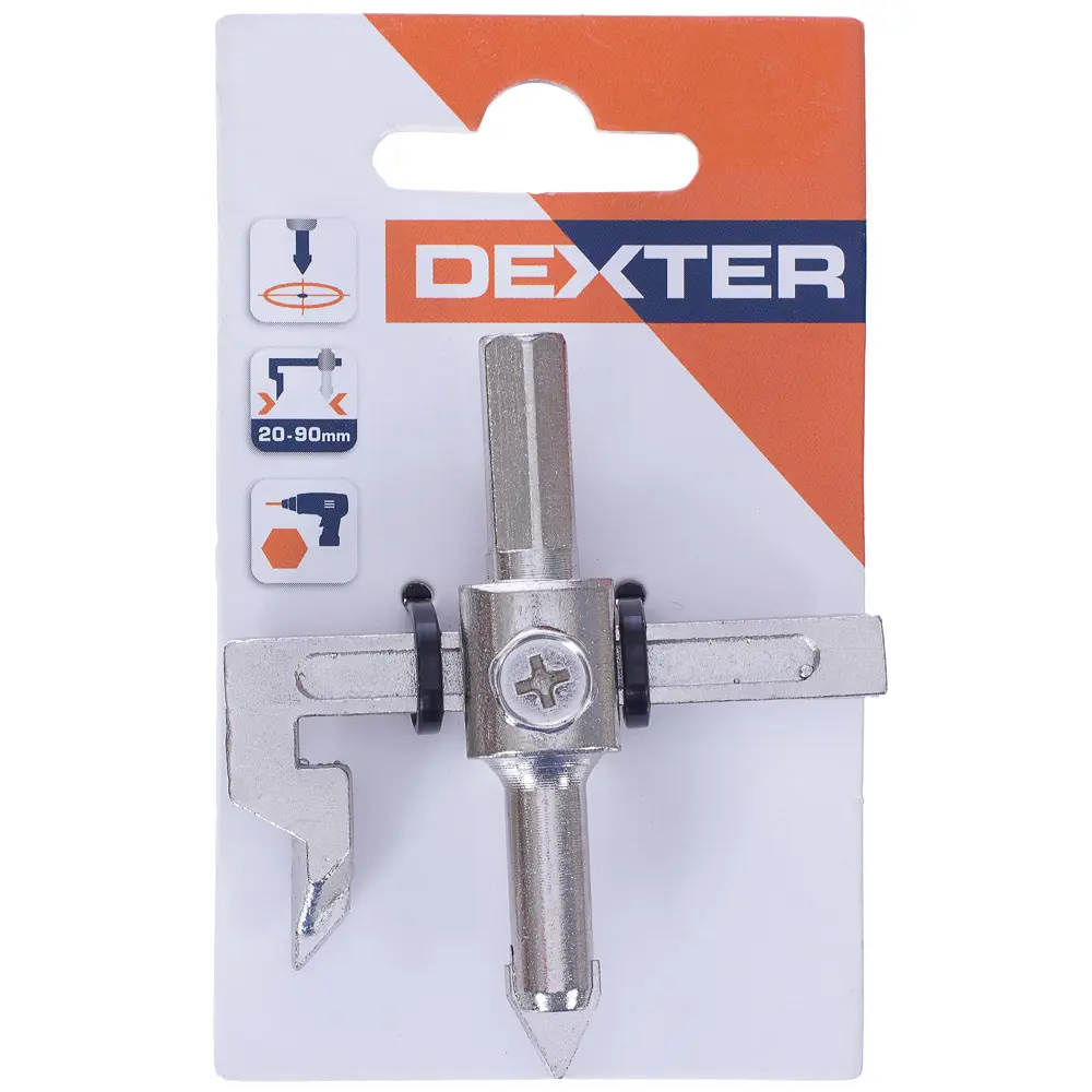 Сверло балеринка по керамике 20-90 мм Dexter LRM1005 17664284 STLM-2005404  - Вид №2