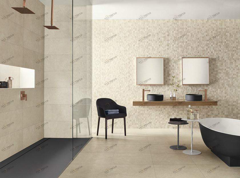 Love Tiles Белая мозаика Nest sun-id-1420038