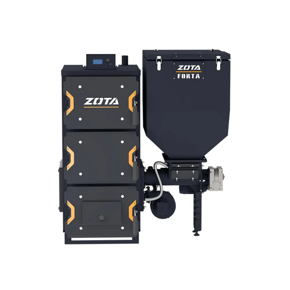 Котел твердотопливный Zota Forta 20 DM FR4931126020 20 кВт STLM-2003301 - Вид №2