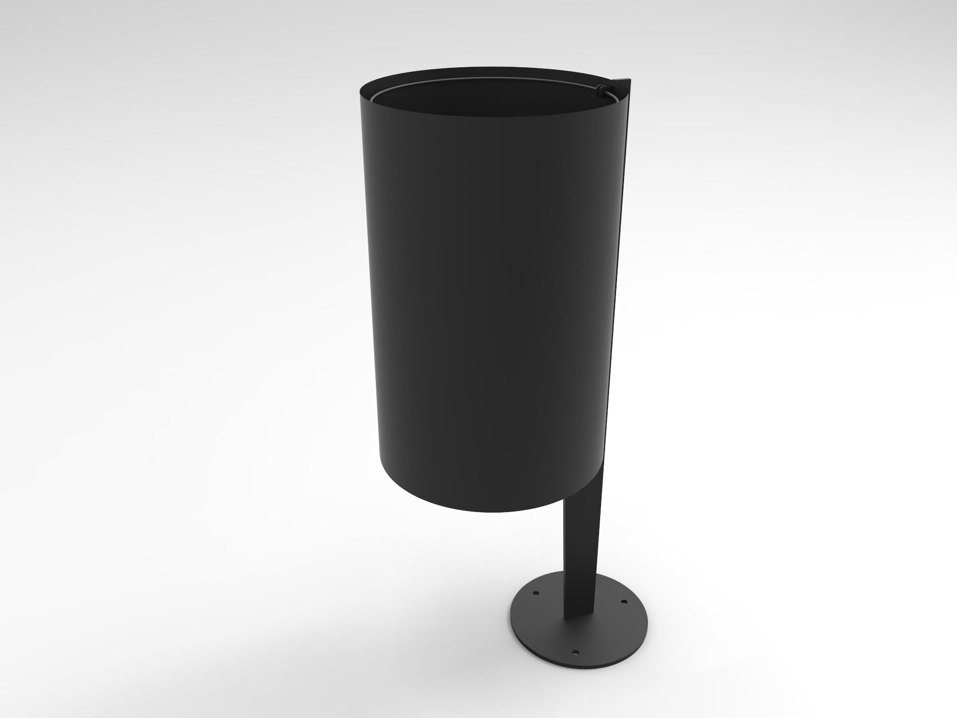 Наружная стальная стойка для мусора CITYSì PILLO ARCH-00008345