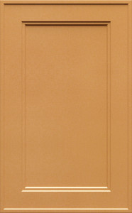 Фасады для кухни Модерн Фрезеровка «Николь» Лен золотистый №229