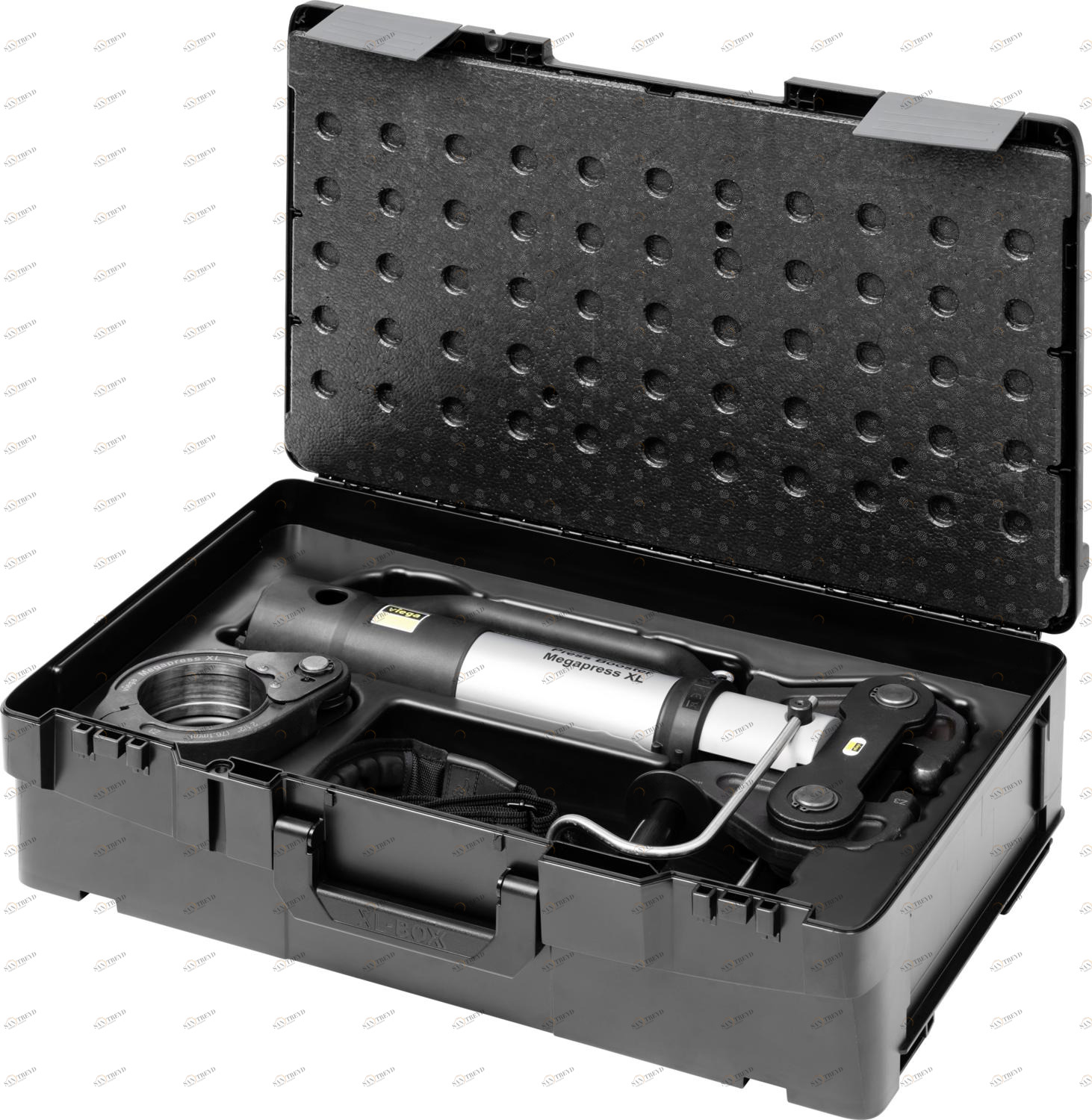 762 056 Модель 4296.2XL Трубопроводные системы  Системные пресс-инструменты  Пресс-Бустер для Pressgun  Наборы пресс-инструмента Santreyd 