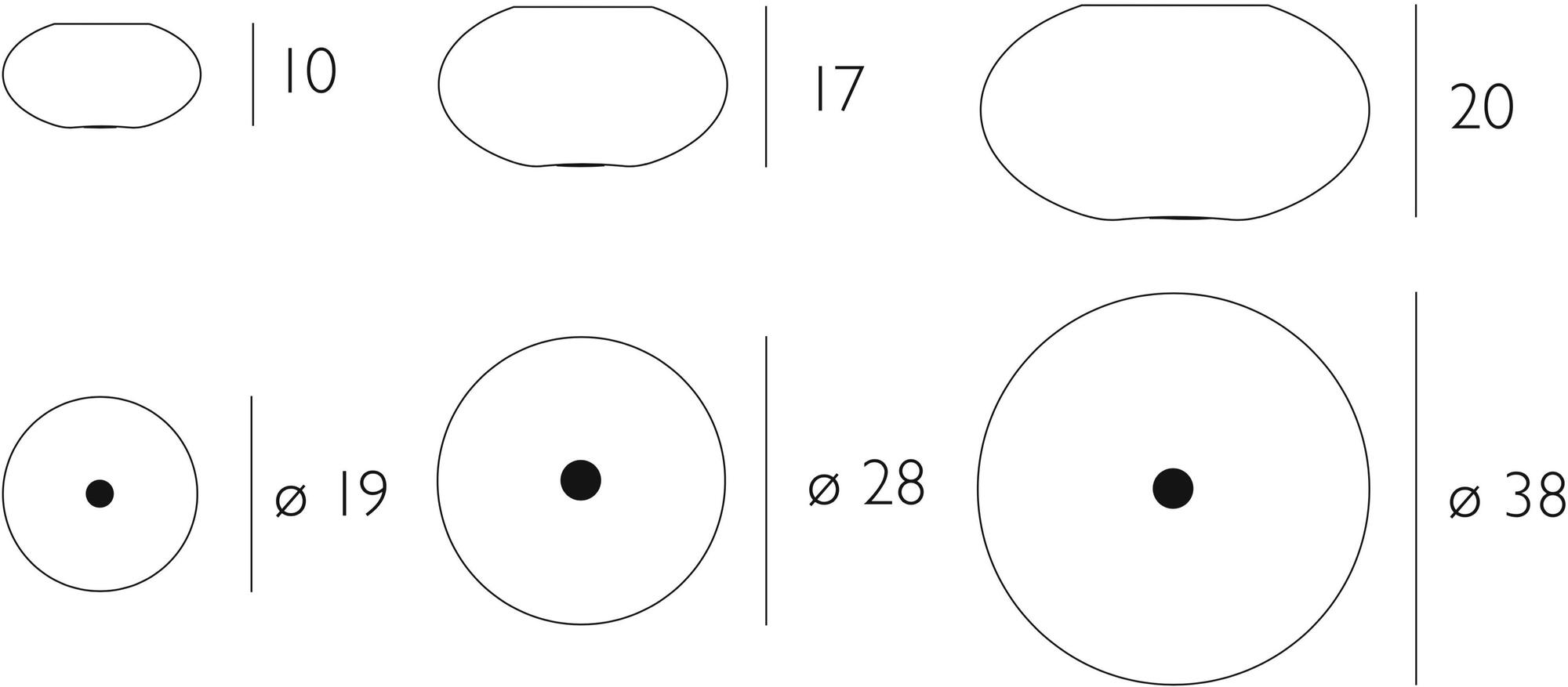 millelumen Потолочный светильник из дутого стекла Aih sun-id-1348105 - Вид №1