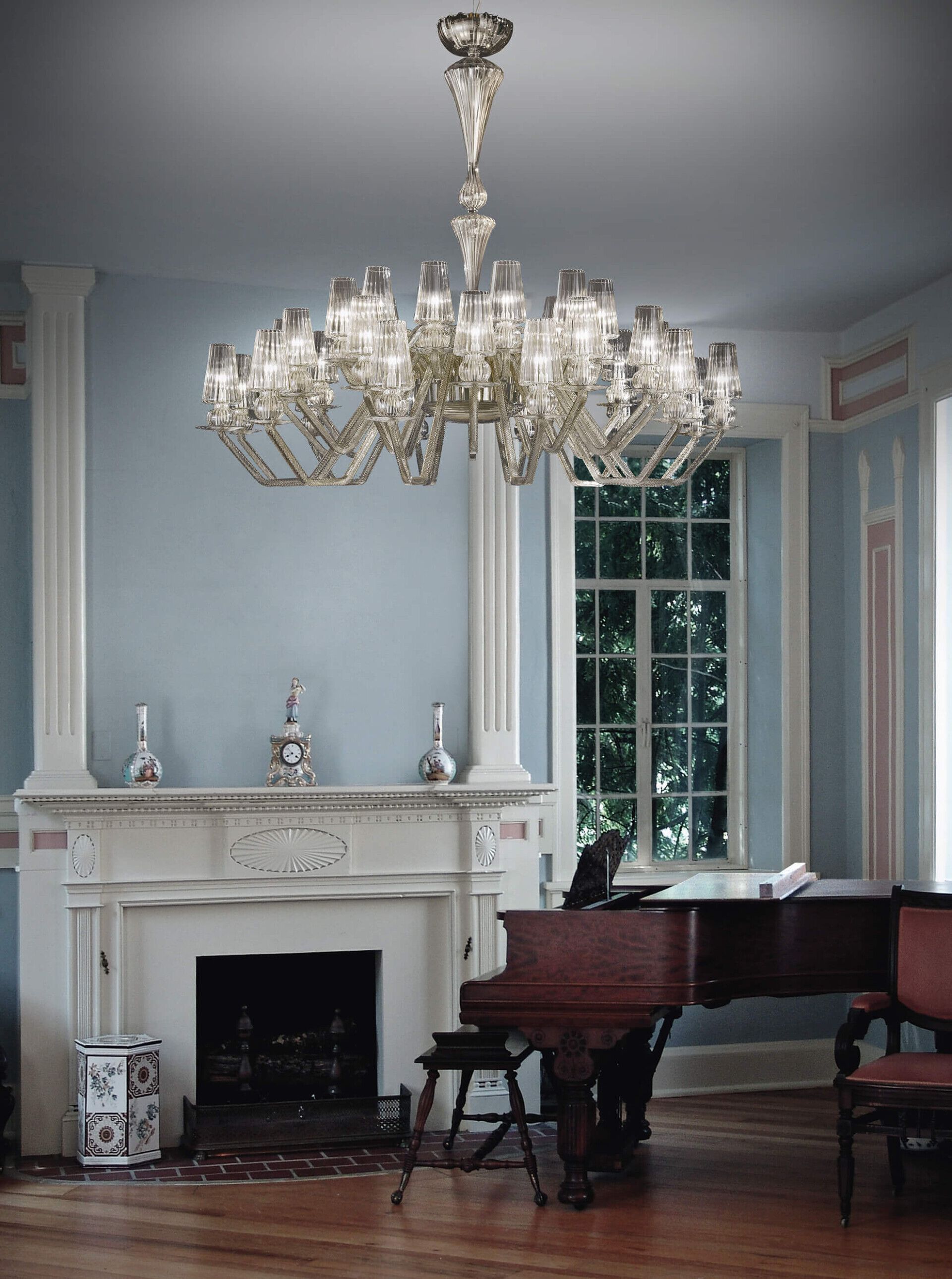 Хрустальная светодиодная люстра Italamp Albatros ARCH-00093393 - Вид №1