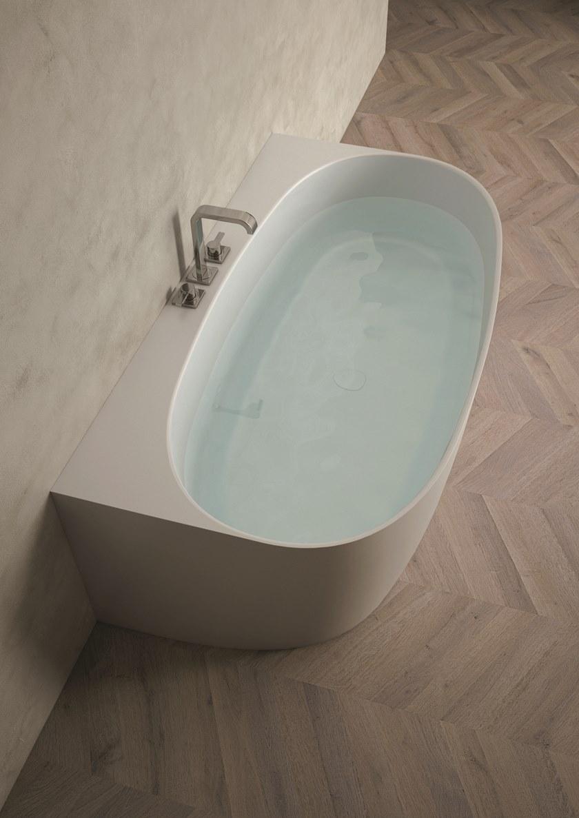 DISENIA Овальная ванна из камня Mineralux sun-id-1397794 - Вид №3