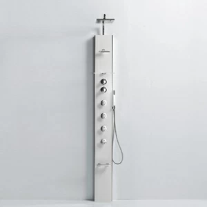 Душевая колонна термостатическая CASCATA 1 Novellini CASCATA белая