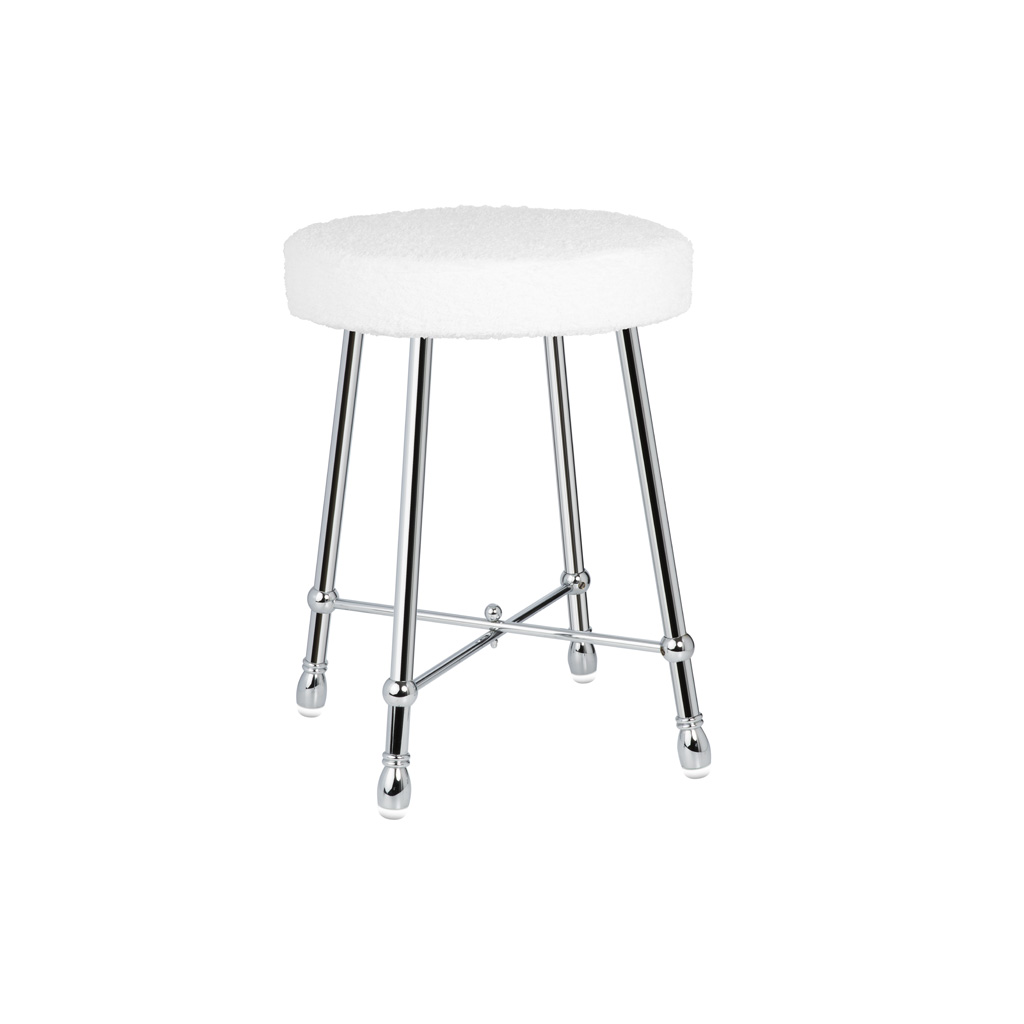 ФС01-6130 ФС01-6130 Табурет круглый, простой ТАРЕЛКИ Cristal & Bronze STOOLS - Вид №1