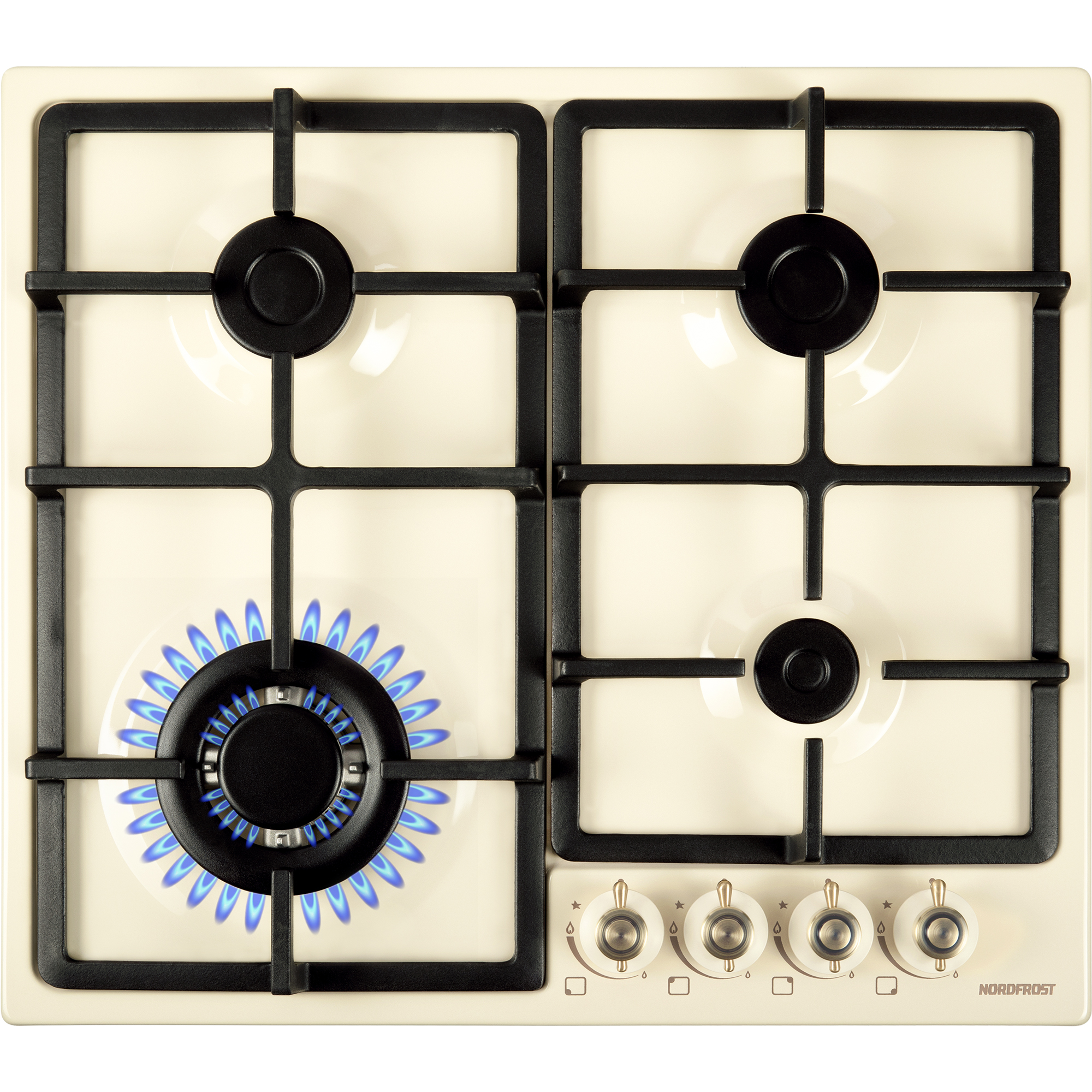 9021335 Газовая варочная поверхность NORDFROST HS 6042 RY STDN-0128247