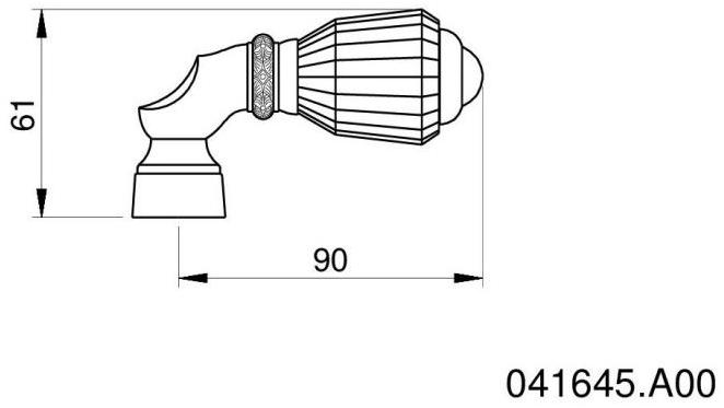 Bronces Mestre Удаленная команда Shower system 041645.a00.00 - Вид №1