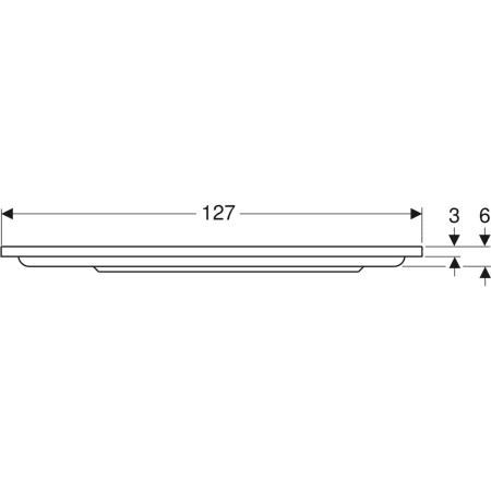652200000 Угловой круглый душевой поддон Geberit Renova Geberit  - Вид №9